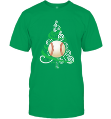 Christmas Tree Funny Cool Baseball Christmas Gifts Sports Men's T-Shirt Men's T-Shirt - FordPhuMy