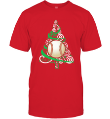 Christmas Tree Funny Cool Baseball Christmas Gifts Sports Men's T-Shirt Men's T-Shirt - FordPhuMy