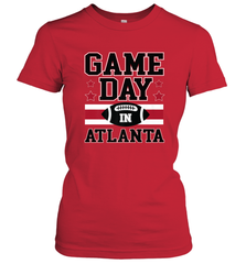 NFL Atlanta Game Day Football Home Team Colors Women Girl Gift Women's T-Shirt Women's T-Shirt - FordPhuMy