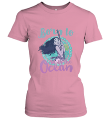 Disney Moana Born To Be In The Ocean Painted Women's T-Shirt Women's T-Shirt - FordPhuMy