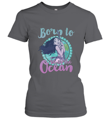 Disney Moana Born To Be In The Ocean Painted Women's T-Shirt Women's T-Shirt - FordPhuMy