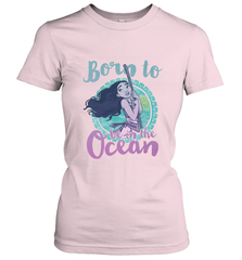 Disney Moana Born To Be In The Ocean Painted Women's T-Shirt Women's T-Shirt - FordPhuMy