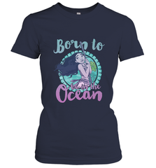 Disney Moana Born To Be In The Ocean Painted Women's T-Shirt Women's T-Shirt - FordPhuMy