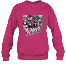 Marvel X Men Animated Series Halftone Retro 90s Crewneck Sweatshirt Crewneck Sweatshirt - FordPhuMy