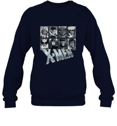 Marvel X Men Animated Series Halftone Retro 90s Crewneck Sweatshirt