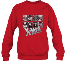 Marvel X Men Animated Series Halftone Retro 90s Crewneck Sweatshirt Crewneck Sweatshirt - FordPhuMy