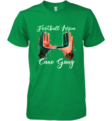 Football mom cane gang 2 Men's Premium T-Shirt