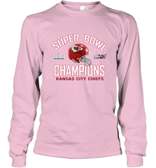 NFL super bowl Kansas City Chiefs Logo Helmet champions Long Sleeve T-Shirt Long Sleeve T-Shirt - FordPhuMy