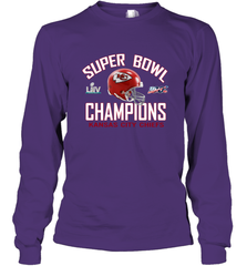 NFL super bowl Kansas City Chiefs Logo Helmet champions Long Sleeve T-Shirt Long Sleeve T-Shirt - FordPhuMy