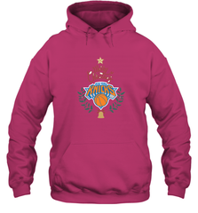 NBA New York Knicks Logo merry Christmas gilf Hooded Sweatshirt Hooded Sweatshirt - FordPhuMy