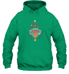 NBA New York Knicks Logo merry Christmas gilf Hooded Sweatshirt Hooded Sweatshirt - FordPhuMy