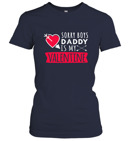 Kids Funny Valentine's Day Present For Your Little Girl, Daughter Women's T-Shirt