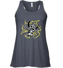Disney Stitch Skeleton Halloween Women's Racerback Tank Women's Racerback Tank - FordPhuMy
