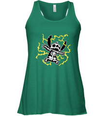 Disney Stitch Skeleton Halloween Women's Racerback Tank Women's Racerback Tank - FordPhuMy