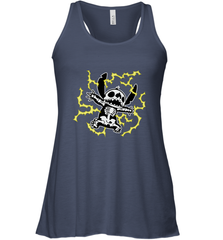 Disney Stitch Skeleton Halloween Women's Racerback Tank Women's Racerback Tank - FordPhuMy