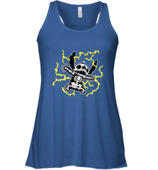 Disney Stitch Skeleton Halloween Women's Racerback Tank Women's Racerback Tank - FordPhuMy