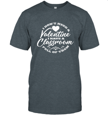 Valentine's Day Teacher School classroom Art Heart Lover Men's T-Shirt Men's T-Shirt - FordPhuMy