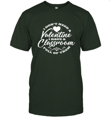 Valentine's Day Teacher School classroom Art Heart Lover Men's T-Shirt Men's T-Shirt - FordPhuMy