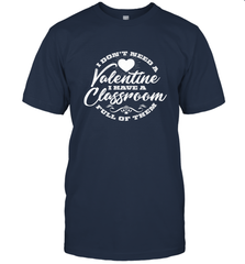 Valentine's Day Teacher School classroom Art Heart Lover Men's T-Shirt Men's T-Shirt - FordPhuMy