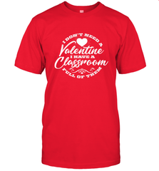 Valentine's Day Teacher School classroom Art Heart Lover Men's T-Shirt Men's T-Shirt - FordPhuMy