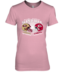 NFL Super bowl San Francisco 49ers vs. Kansas City Chiefs Women's Premium T-Shirt Women's Premium T-Shirt - FordPhuMy