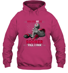 Oklahoma Sooners Win Lose Or Tie Hooded Sweatshirt Hooded Sweatshirt - FordPhuMy