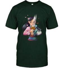 Disney Mulan Anime Half Girl Half Warrior Men's T-Shirt Men's T-Shirt - FordPhuMy