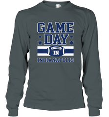 NFL Indianapolis Game Day Football Home Team Long Sleeve T-Shirt Long Sleeve T-Shirt - FordPhuMy