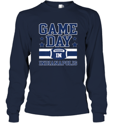 NFL Indianapolis Game Day Football Home Team Long Sleeve T-Shirt Long Sleeve T-Shirt - FordPhuMy