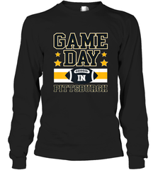 NFL Pittsburgh PA. Game Day Football Home Team Long Sleeve T-Shirt Long Sleeve T-Shirt - FordPhuMy