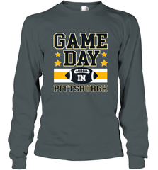 NFL Pittsburgh PA. Game Day Football Home Team Long Sleeve T-Shirt Long Sleeve T-Shirt - FordPhuMy