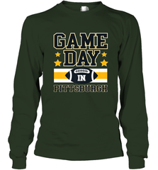 NFL Pittsburgh PA. Game Day Football Home Team Long Sleeve T-Shirt Long Sleeve T-Shirt - FordPhuMy