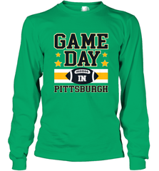 NFL Pittsburgh PA. Game Day Football Home Team Long Sleeve T-Shirt Long Sleeve T-Shirt - FordPhuMy