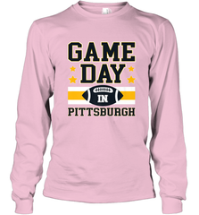 NFL Pittsburgh PA. Game Day Football Home Team Long Sleeve T-Shirt Long Sleeve T-Shirt - FordPhuMy