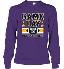 NFL Pittsburgh PA. Game Day Football Home Team Long Sleeve T-Shirt Long Sleeve T-Shirt - FordPhuMy