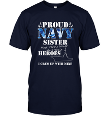 US Military Proud Navy Sister Men or Women Men's T-Shirt Men's T-Shirt - FordPhuMy