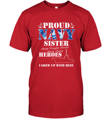 US Military Proud Navy Sister Men or Women Men's T-Shirt Men's T-Shirt - FordPhuMy