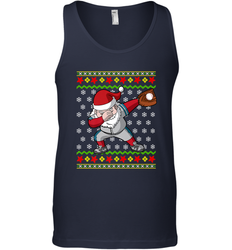 Christmas Dabbing Santa Baseball Gift Men's Tank Top