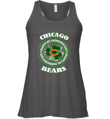NFL Chicagi Bears Logo Happy St Patrick's Day Women's Racerback Tank Women's Racerback Tank - FordPhuMy