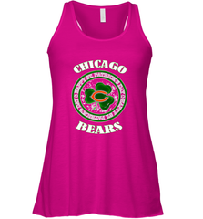 NFL Chicagi Bears Logo Happy St Patrick's Day Women's Racerback Tank Women's Racerback Tank - FordPhuMy