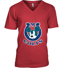 Nfl Colts Champion Mickey Mouse Team Men's V-Neck Men's V-Neck - FordPhuMy