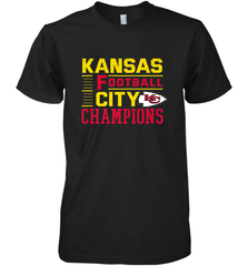 Kansas City Football Champions Vintage KC Distressed Gift Men's Premium T-Shirt Men's Premium T-Shirt - FordPhuMy