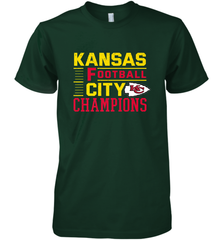 Kansas City Football Champions Vintage KC Distressed Gift Men's Premium T-Shirt Men's Premium T-Shirt - FordPhuMy