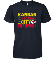Kansas City Football Champions Vintage KC Distressed Gift Men's Premium T-Shirt Men's Premium T-Shirt - FordPhuMy