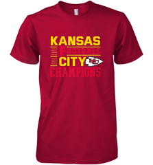 Kansas City Football Champions Vintage KC Distressed Gift Men's Premium T-Shirt Men's Premium T-Shirt - FordPhuMy