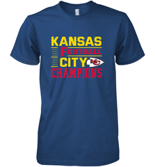 Kansas City Football Champions Vintage KC Distressed Gift Men's Premium T-Shirt Men's Premium T-Shirt - FordPhuMy
