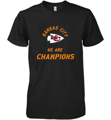 KC Kansas City Tribal Arrowhead we are Champions Men's Premium T-Shirt Men's Premium T-Shirt - FordPhuMy