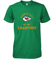 KC Kansas City Tribal Arrowhead we are Champions Men's Premium T-Shirt Men's Premium T-Shirt - FordPhuMy