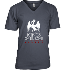 Kings of Europe Never Give Up 2019 Liverpool Men's V-Neck Men's V-Neck - FordPhuMy