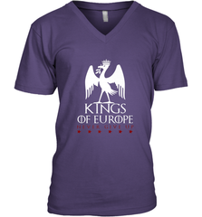 Kings of Europe Never Give Up 2019 Liverpool Men's V-Neck Men's V-Neck - FordPhuMy
